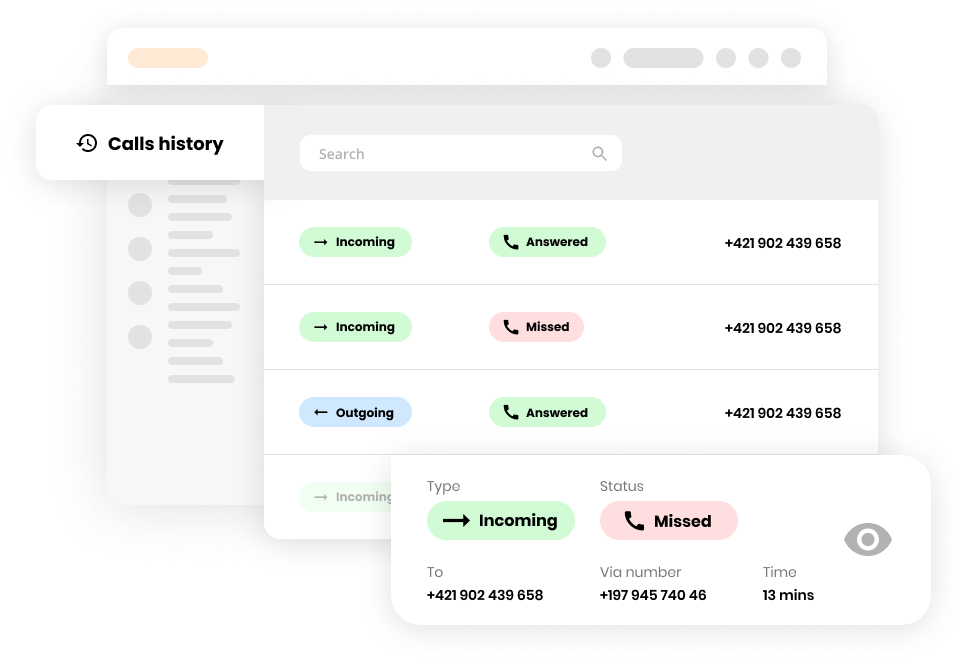 Unlimited call recordings in LiveAgent's call center software