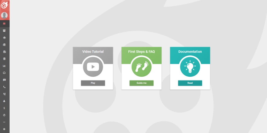 Dialfire - dashboard